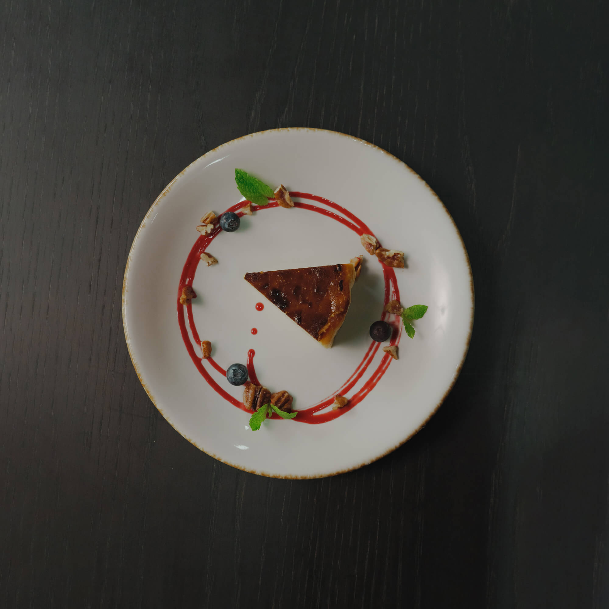 Citrus Basque Cheesecake